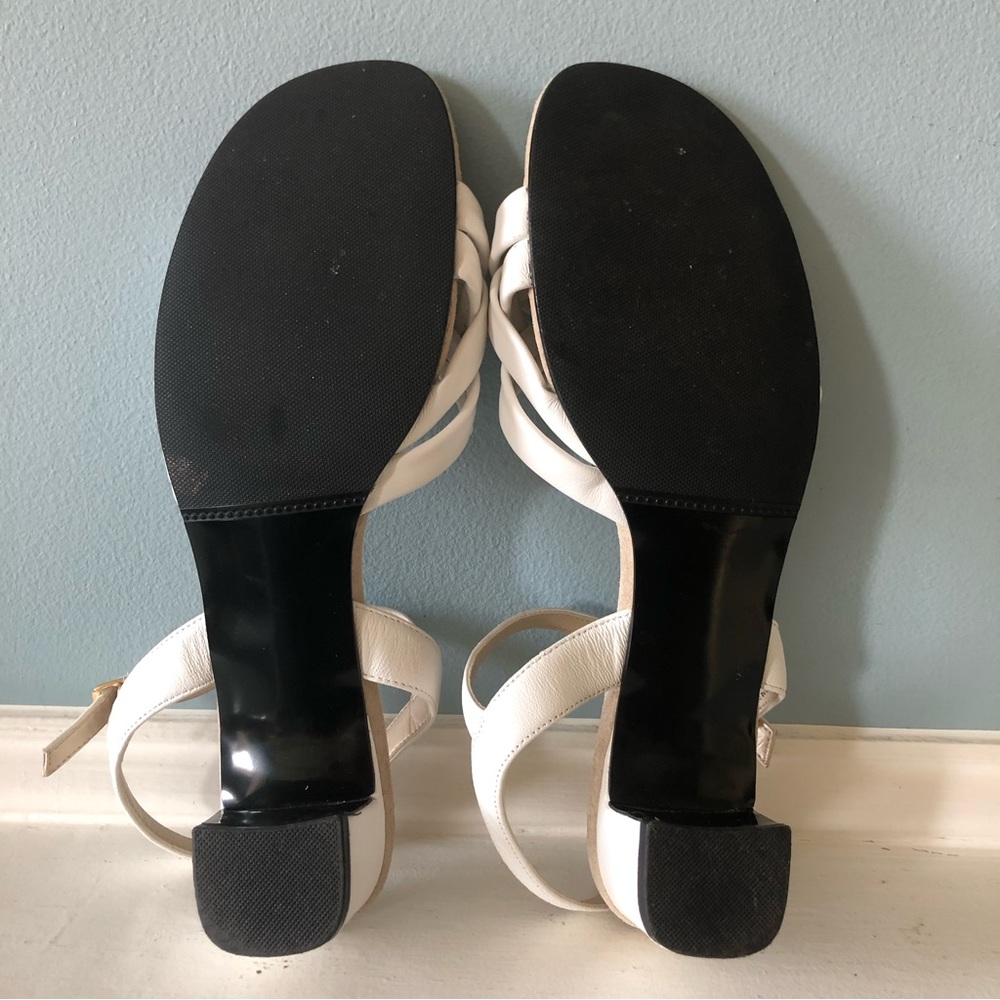 David Tate White Sandals - Picture 6 of 9